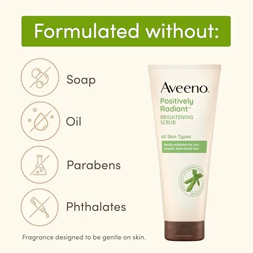 Aveeno Positively Radiant Facial Scrub Review image 4