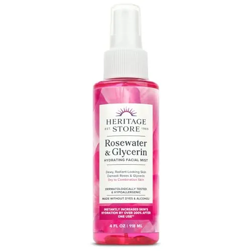 HERITAGE STORE Rosewater & Glycerin Facial Mist Review