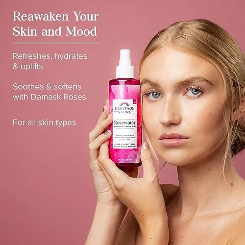 HERITAGE STORE Rosewater Review: Hydrating Face Mist image 2