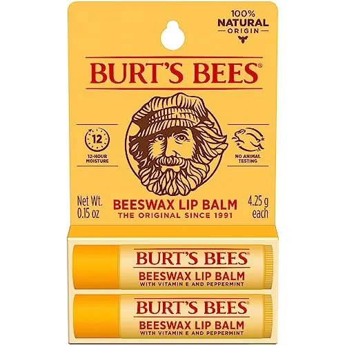 Burt's Bees Lip Balm Review: Original Beeswax Balm