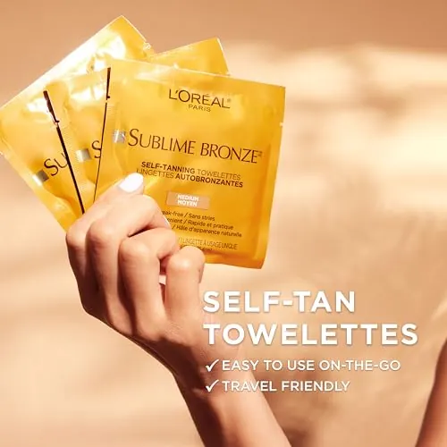 L'Oreal Paris Sublime Bronze Towelettes Review image 4
