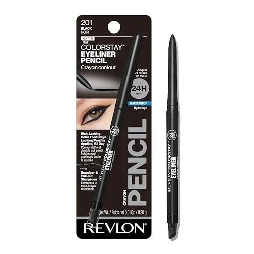 REVLON ColorStay Pencil Waterproof Eyeliner Review