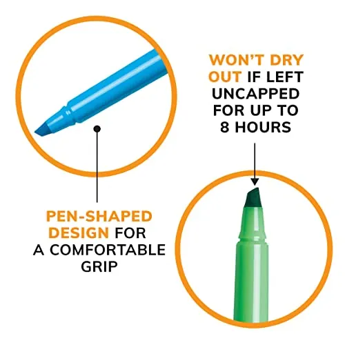 BIC Brite Liner Highlighters Review: 5-Count Chisel Tip Set image 6