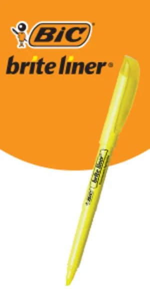 BIC Brite Liner Highlighters Review: 5-Count Chisel Tip Set image 9