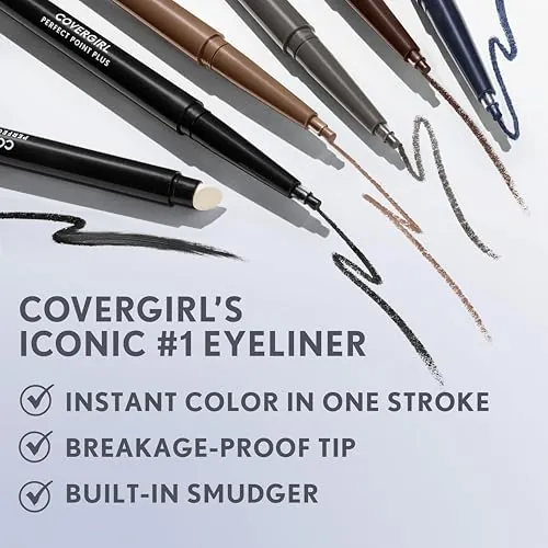 Covergirl Perfect Point Plus Charcoal Eyeliner Review image 4