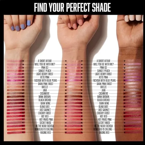 wet n wild Silk Finish Lipstick Review: Dark Pink Frost image 4
