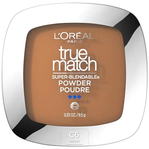 L'Oreal True Match Powder Foundation C6 Medium Review