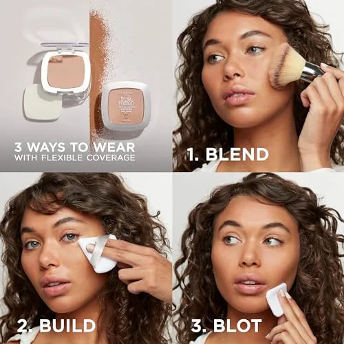 L'Oreal True Match Powder Foundation C6 Medium Review image 4