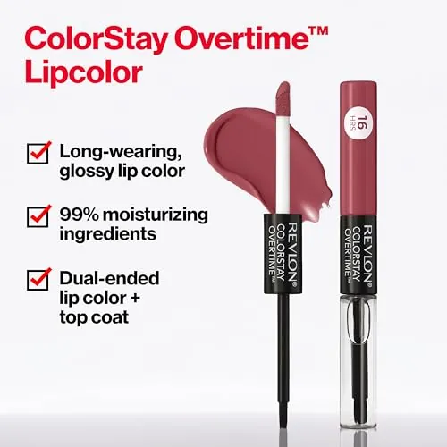 Revlon ColorStay Overtime Lipcolor Review: Bare Maximum image 4