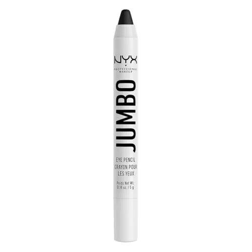 NYX Jumbo Eye Pencil Black Bean Review: Eyeliner & Shadow