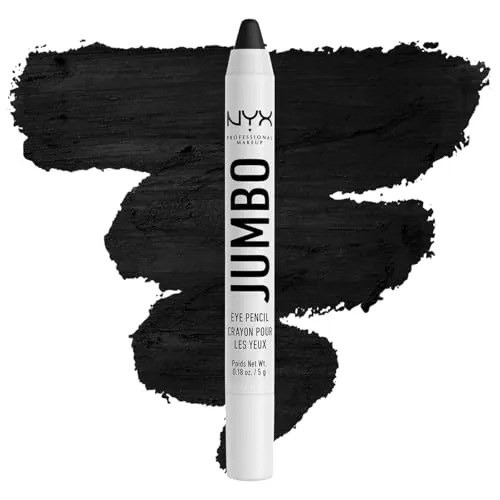 NYX Jumbo Eye Pencil Black Bean Review: Eyeliner & Shadow image 3