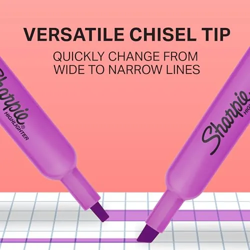 Sharpie Tank Highlighters Review: 12-Count Chisel Tip Set image 4
