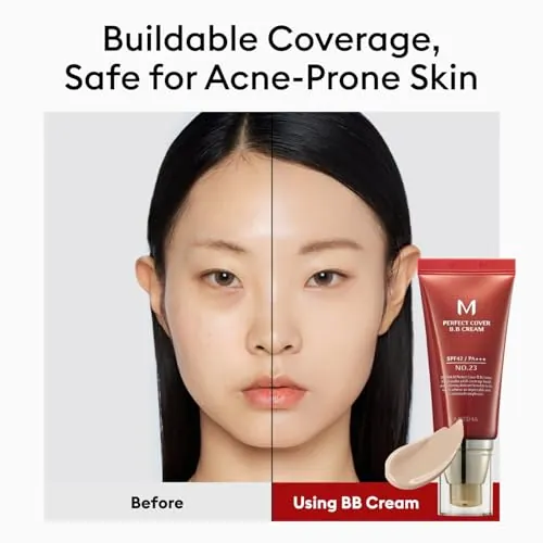 MISSHA M Perfect Cover BB Cream Review: SPF 42 BB Cream image 4