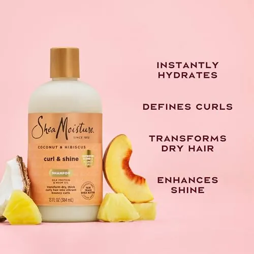 SheaMoisture Curl and Shine Coconut Shampoo Review image 4