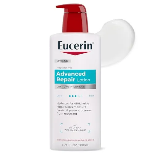 Eucerin Advanced Repair Body Lotion Review for Dry Skin