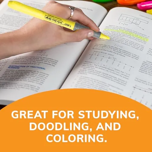 BIC Brite Liner Grip Highlighters Review: Yellow 5-Pack image 5