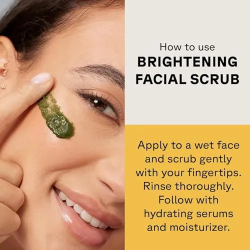 Acure Brightening Facial Scrub Review: Exfoliating Face Wash image 6