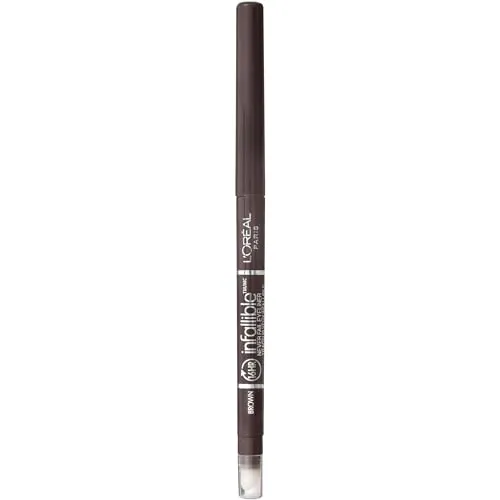 L'Oreal Infallible Never Fail Eyeliner Review: Brown Pencil