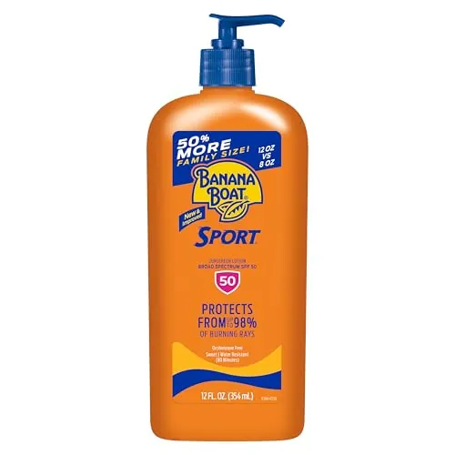 Banana Boat Sport Ultra SPF 50 Sunscreen Lotion...