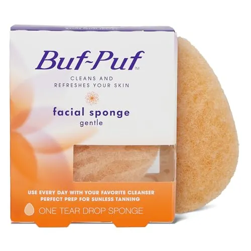 Buf-Puf Gentle Facial Sponge Review: Reusable Exfoliator