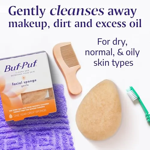 Buf-Puf Gentle Facial Sponge Review: Reusable Exfoliator image 2