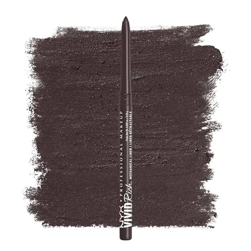 NYX Vivid Rich Mechanical Eye Pencil Review: Smokin Topaz