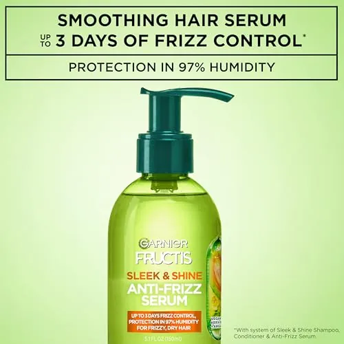 Garnier Fructis Sleek & Shine Anti-Frizz Serum Review image 2