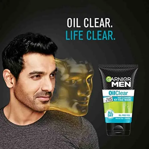 Garnier Men Oil Clear Face Wash Review for Oily Skin image 3