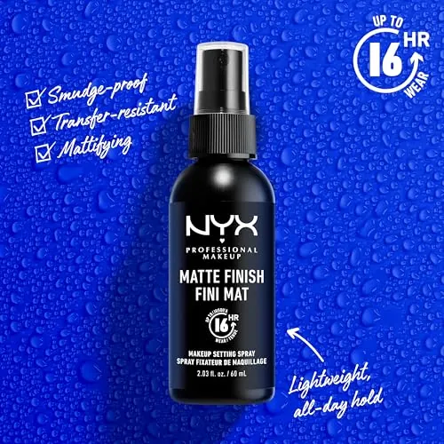 NYX Matte Setting Spray Review: 16HR Makeup Finishing Mist image 3