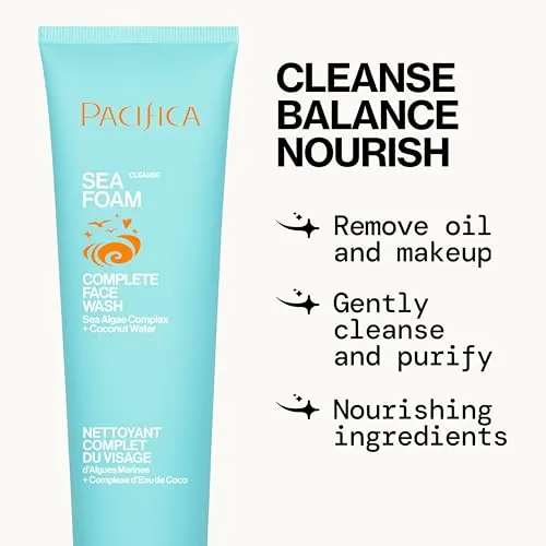 Pacifica Beauty Sea Foam Face Wash Review: Foaming Cleanser image 4