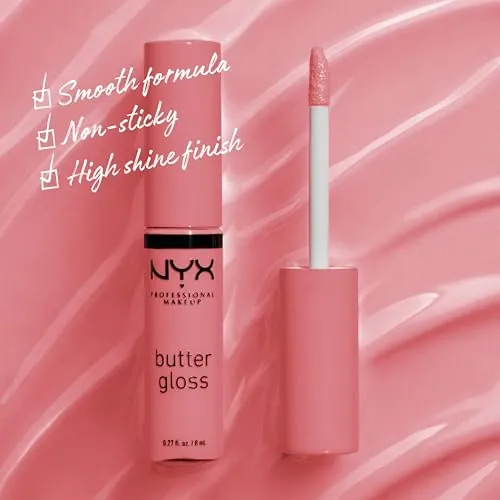 NYX Butter Gloss Tiramisu Review: Non-Sticky Lip Gloss image 2