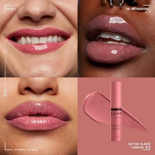 NYX Butter Gloss Tiramisu Review: Non-Sticky Lip Gloss image 3