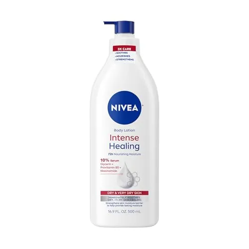 NIVEA Intense Healing Body Lotion Review for Dry Skin