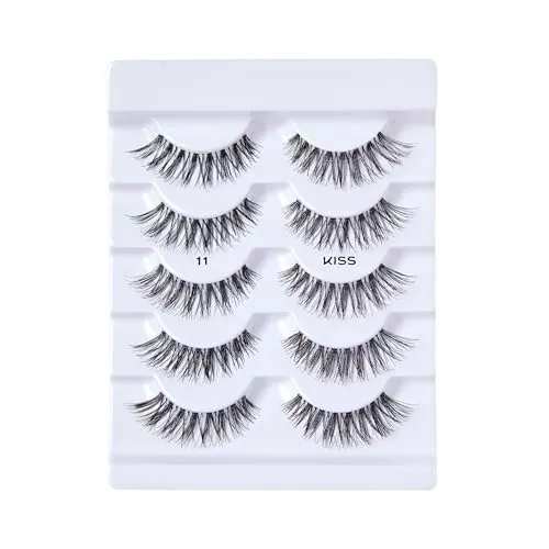 KISS So Wispy False Eyelashes Review: Wispy 12mm Lashes image 4