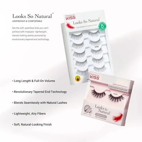 KISS So Wispy False Eyelashes Review: Wispy 12mm Lashes image 6
