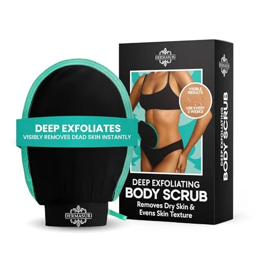 Dermasuri Deep Exfoliating Glove Review: Body Scrubber