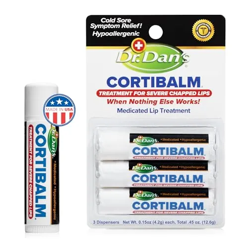 Dr. Dan's CortiBalm Review: Hydrocortisone Lip Balm image 1