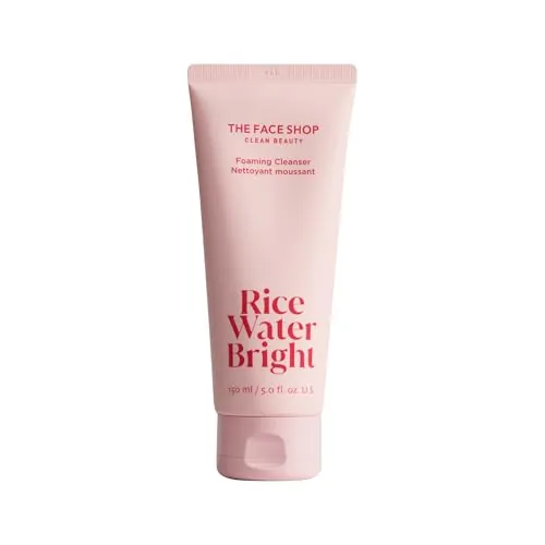 The Face Shop Rice Water Bright Foaming Cleanser Review