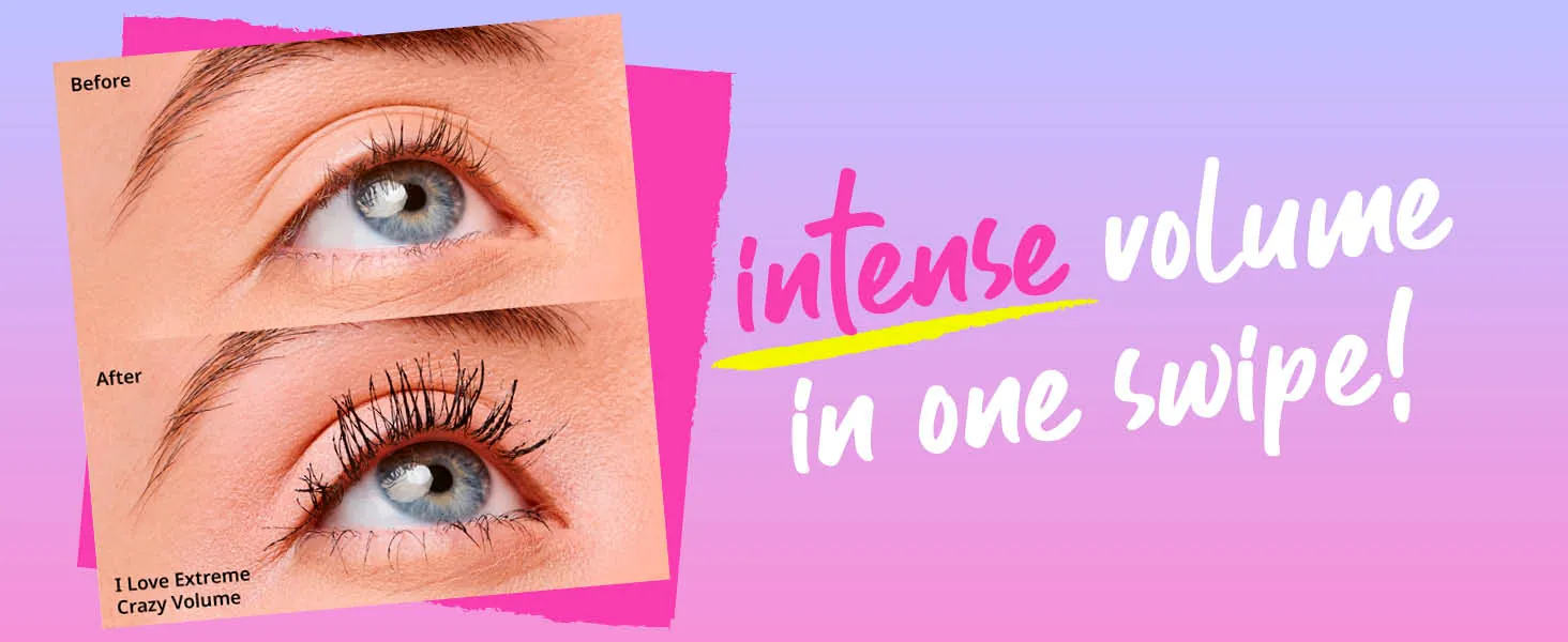 essence I Love Extreme Crazy Volume Mascara Review image 9