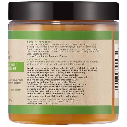 Carol's Daughter Mimosa Hair Honey Shine Pomade Review image 3