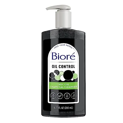 Biore Deep Pore Charcoal Face Wash Review for Oily Skin