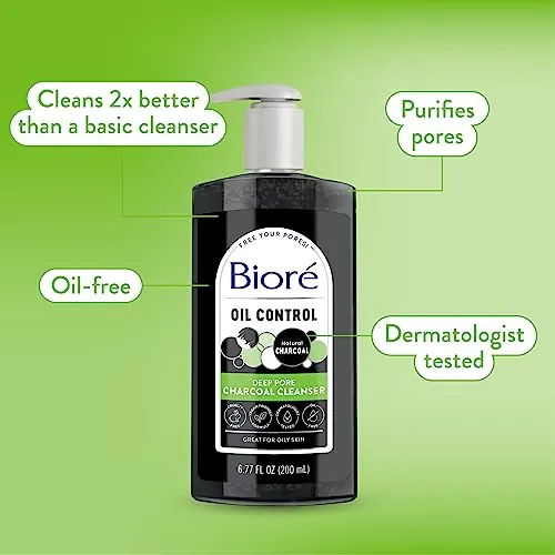 Biore Deep Pore Charcoal Face Wash Review for Oily Skin image 4