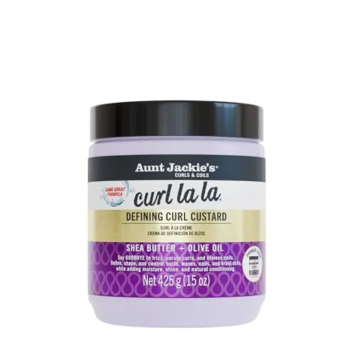 Aunt Jackie's Curl La La Review: Curl Defining Custard