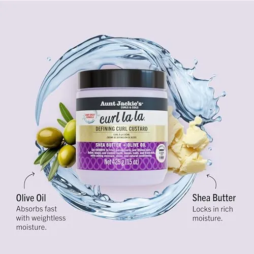 Aunt Jackie's Curl La La Review: Curl Defining Custard image 3