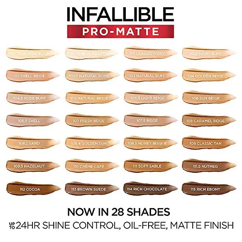 L'Oreal Infallible Pro-Matte Foundation Review image 5