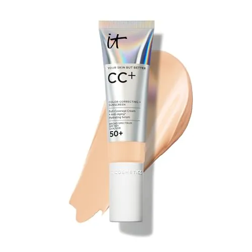 IT Cosmetics CC+ Cream Review: Full Coverage SPF Foundation