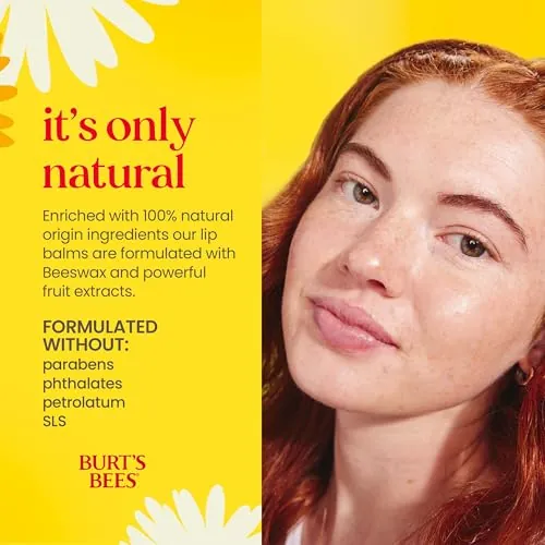 Burt's Bees Pomegranate Lip Balm Review: Tint-Free Balm image 4