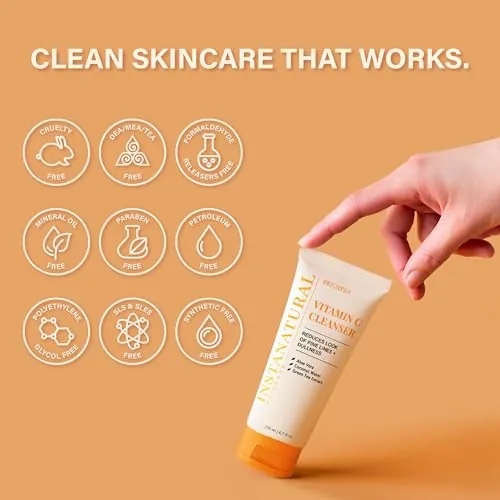 InstaNatural Vitamin C Cleanser Review: Gel Face Wash image 6