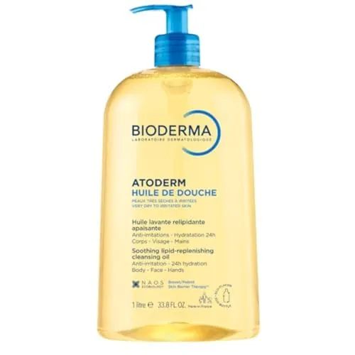 Bioderma Atoderm Shower Oil Review: Face & Body Cleanser