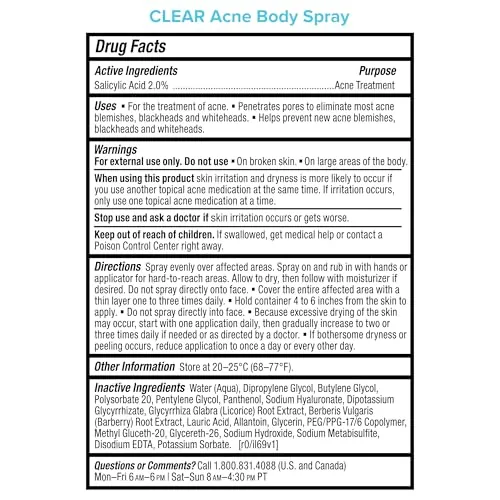 Paula's Choice CLEAR Body Acne Spray Review image 5